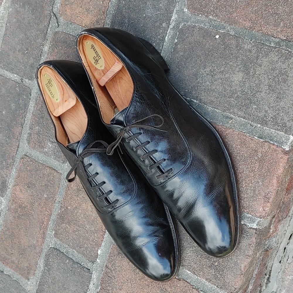 VINTAGE Winthrop Black Dress Oxfords